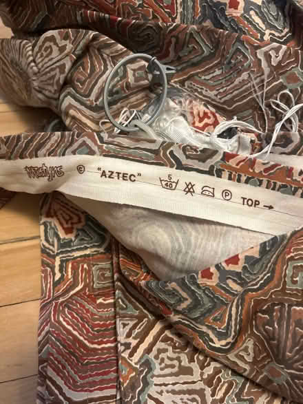 Photo of free Aztec design fabric/ curtains (Downtown Ottawa - canal/Elgin) #2