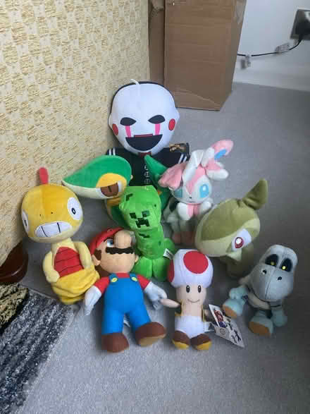 Photo of free Video game plushes/soft toys (Macclesfield SK10) #1