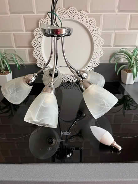 Photo of free 5 arm light fitting (Allenton Derby DE24) #1