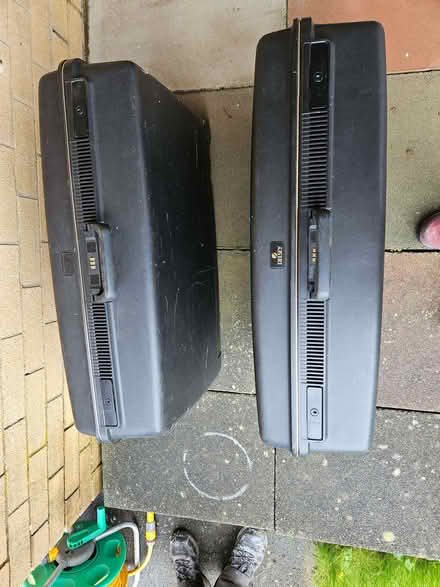 Photo of free Two hard sided suitcases (Bolton le Sands LA5) #1