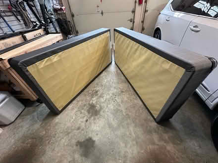 Photo of free 2 XL Twin boxsprings used for king (Ijamsville, MD) #2