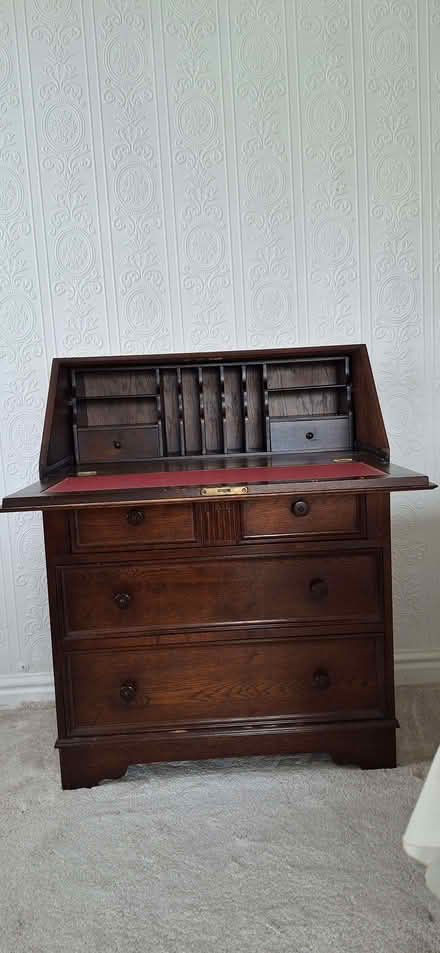 Photo of free Old Fashion Writing Bereau made of Oak? (Moor Park L23) #2