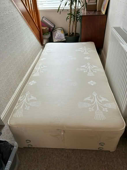 Photo of free Single divan sprung base (Gosport PO12) #1