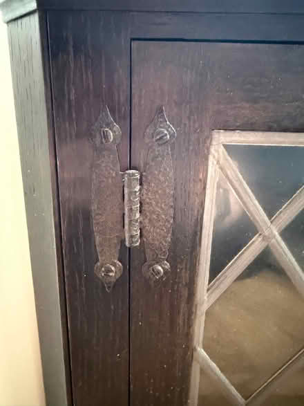 Photo of free Antique Goth Period whimsical corner cabinet wood (Burncross S35) #2