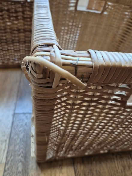 Photo of free Ikea Branas wicker storage baskets (Perry Vale SE23) #2