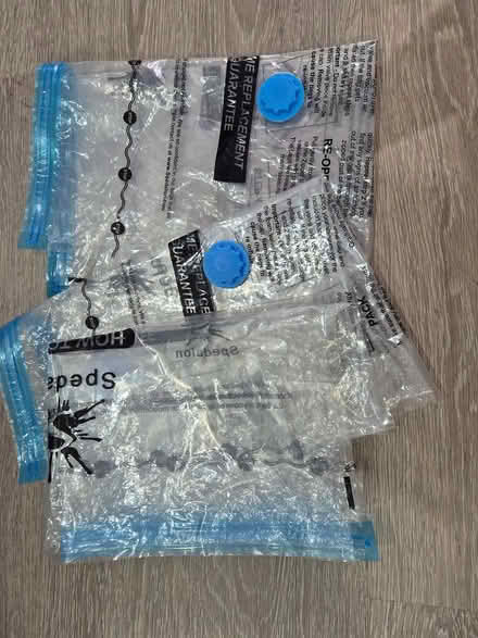 Photo of free 3 vacuum storage bags (UB5 Northolt) #1