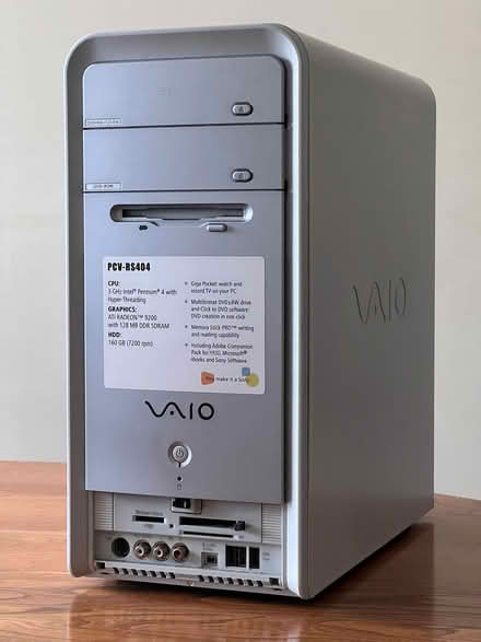 Photo of free Sony VAIO PCV- RS404 (BR6) #1