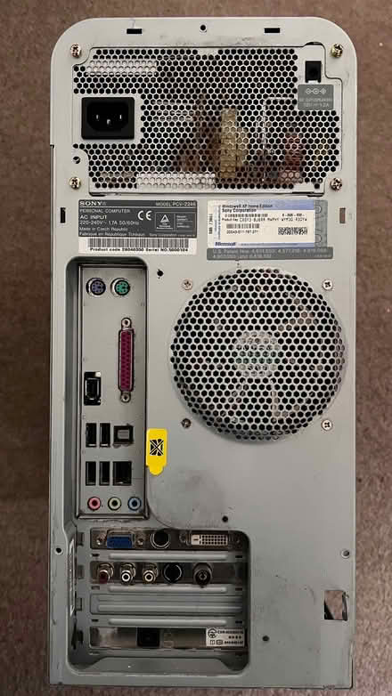 Photo of free Sony VAIO PCV- RS404 (BR6) #3