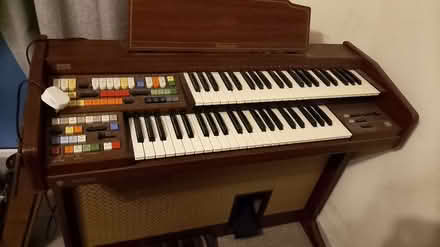 Photo of free Electric organ and bench (Woodstock OX20) #2