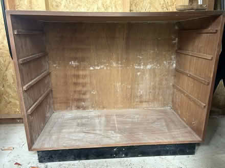 Photo of free Garden shed storage x 2/old table (Fintry G63) #1