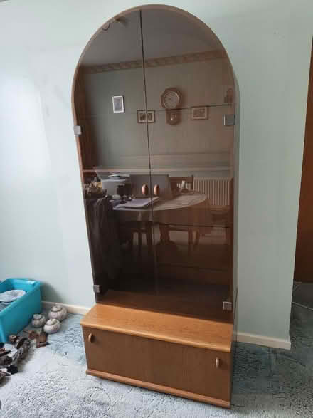 Photo of free Glass display cabinet (Carterton OX18) #1