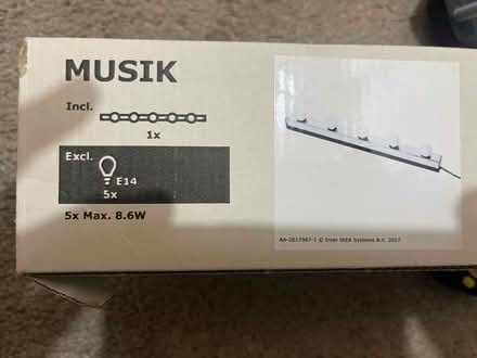 Photo of free IKEA music. Row of lights (CF14, Whitchurch, cardiff) #1