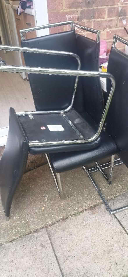 Photo of free 4 chairs (Hanworth RG12) #2