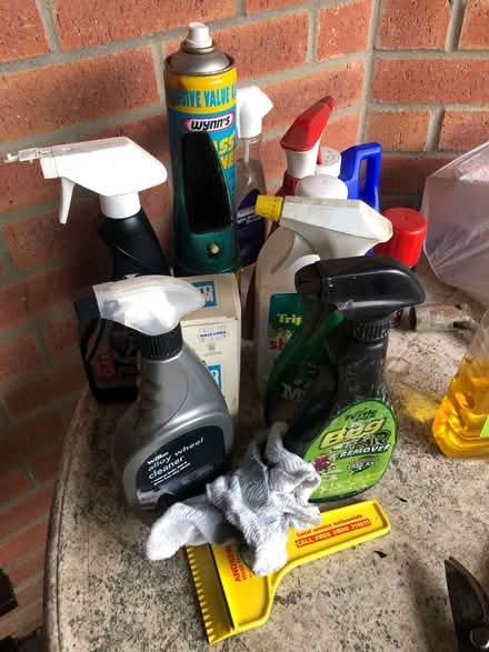 Photo of free Various car & wheel cleaning products (Wood Farm OX3) #1