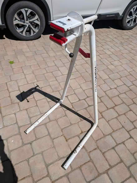 Photo of free Blackburn bike work stand (Raynor Park, bird land) #1