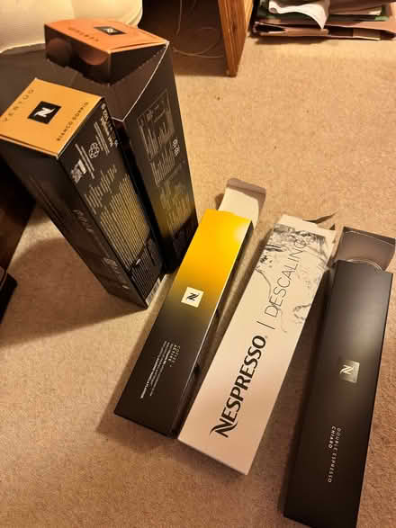 Photo of free Nespresso Vertuo Pods and Descaling Fluid (Summertown OX2) #1