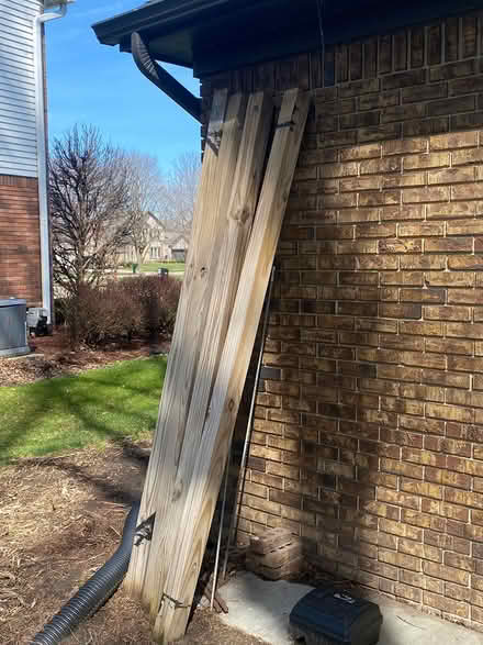 Photo of free 4”x 4” wood planks (Northwest Livonia) #1
