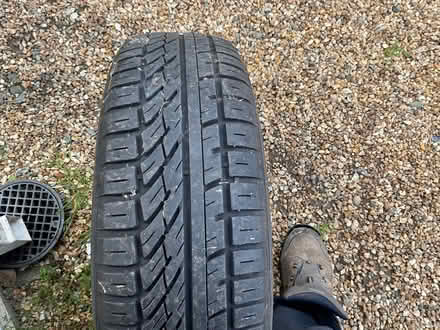 Photo of free wheel & tyre (Ramsden Bellhouse CM11) #2