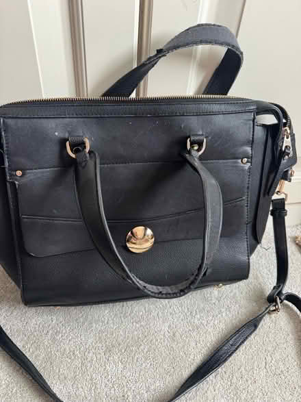 Photo of free Black handbag (some peeling) (GL3) #1