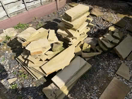Photo of free Crazy paving - Bramham Buff Sawn York Stone (Chapel Allerton LS7) #1