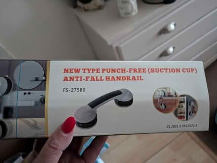 Photo of free Bath hand rail never used (Sutton Manor WA8) #1