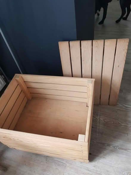 Photo of free Slatted Wooden Box (Vale (LA1)) #2