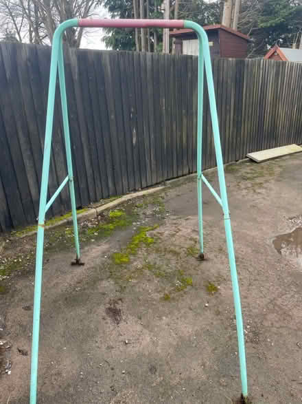 Photo of free Child’s metal swing with seat (Sutton Coldfield B75) #1