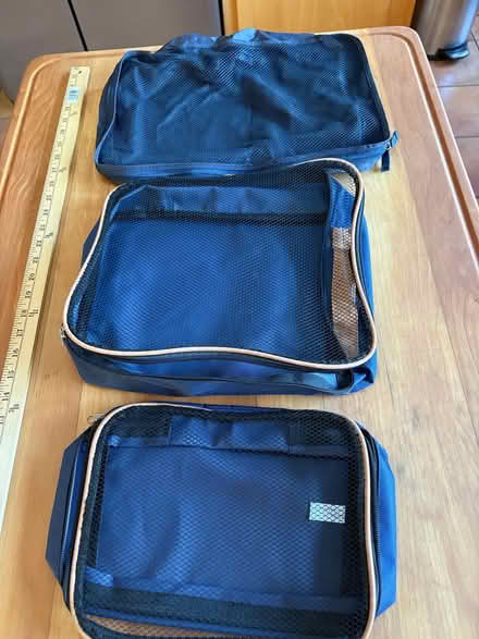 Photo of free Set of 3 zippered mesh bags (Downtown Sunnyvale) #1