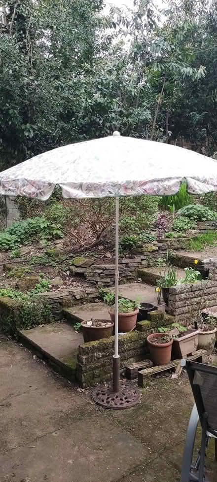 Photo of free Parasol and 8 garden cushions (Woking GU22) #1