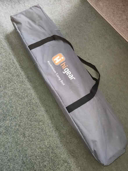 Photo of free Aluminium camping bed (Carterton OX18) #1