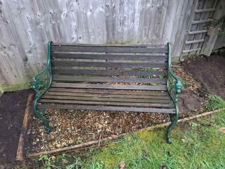 Photo of free Garden bench (Winchester) #1