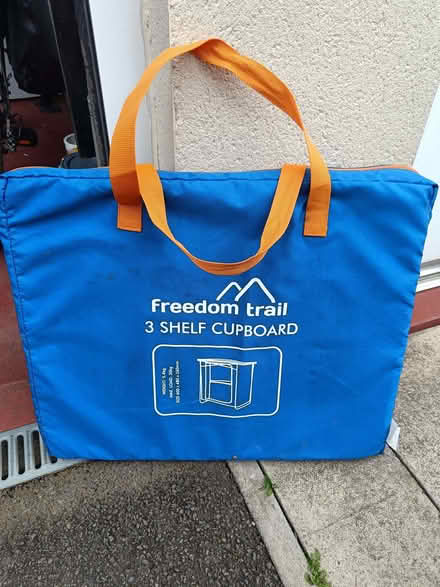 Photo of free 3 shelf camping wardrobe (Abingdon-on-Thames OX14) #1