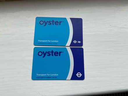 Photo of free 2 London Transport oyster cards (East Carleton NR14) #1