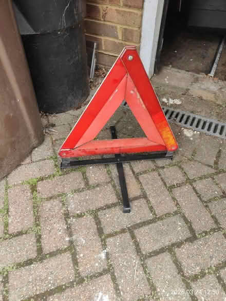 Photo of free Car triangle (Hampton) #1