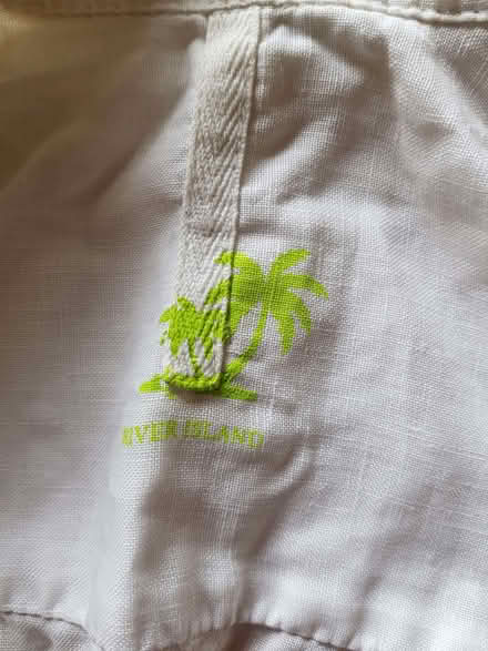 Photo of free 100% Linen short sleeve shirt, River Island S (poss. M) (Corstorphine EH12) #3