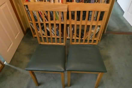 Photo of free 2 Dining chairs (Hope Valley, nr Minsterley SY5) #1