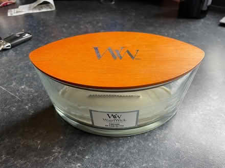 Photo of free Used Woodwick Glass Candle Container (Catton NR6) #1