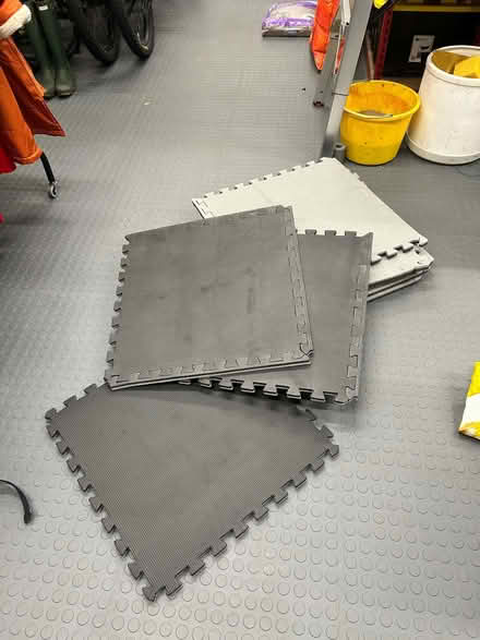 Photo of free Puzzle Exercise Mats - Black/Grey (Penrith CA11) #1