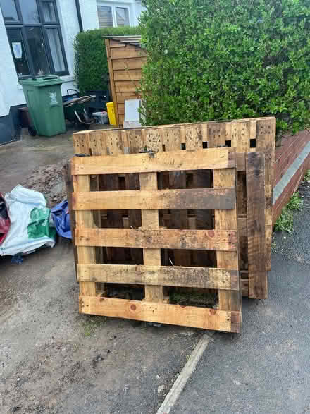 Photo of free Pallets x 4 (Whitchurch CF14) #1