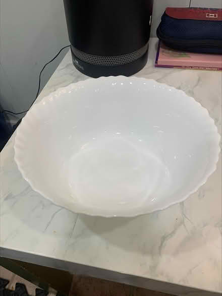 Photo of free White China Serving Bowl (Jane and Wilson) #2
