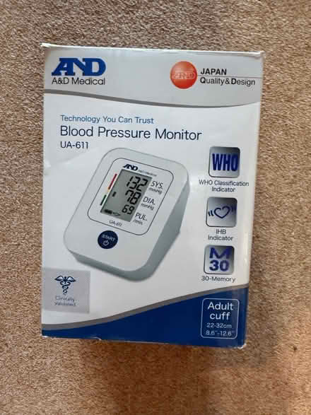Photo of free Blood pressure monitor (North Harrow HA2) #1