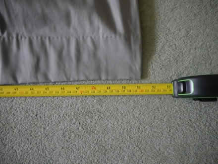 Photo of free Grey Curtains 132 cm wide, 130 cm drop (Purley on Thames RG31) #2