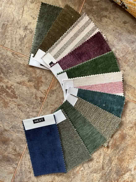 Photo of free Sofa material samples (Thomas Close, CA11) #1