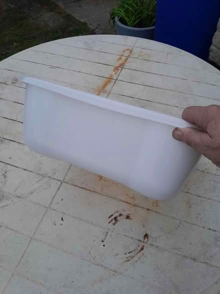 Photo of free White washing up bowl (Mayland CM3) #2
