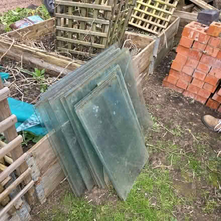 Photo of free Around 30 sheets greenhouse glass (castle bromwich B36) #1