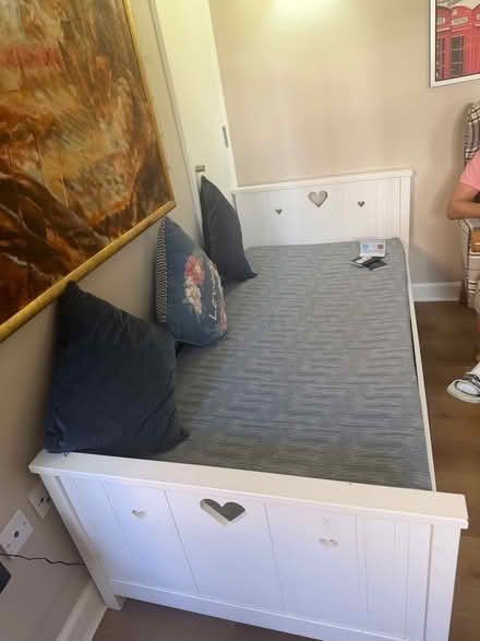 Photo of free Bed and mattress (Southfields SW15) #2