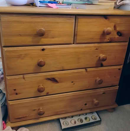 Photo of free Chest of drawers (Paddock Wood) #1