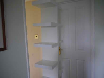 Photo of free Ikea Tall/ chunky shelves x 2 (Purley on Thames RG31) #1