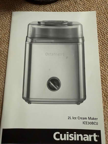 Photo of free Ice cream maker (Chesham HP5) #2