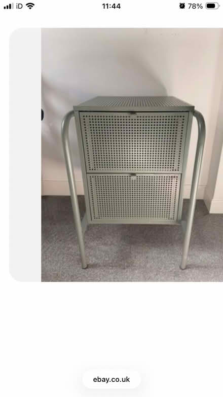 Photo of Ikea Nikkeby 2-drawer unit Green/Grey (West Hill BN1) #1